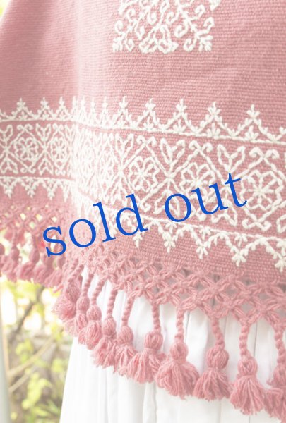 画像4: プエブラ州のポンチョ　 (4)