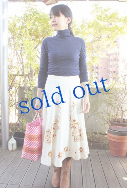 画像2: プエブラ州の刺繍スカート (2)