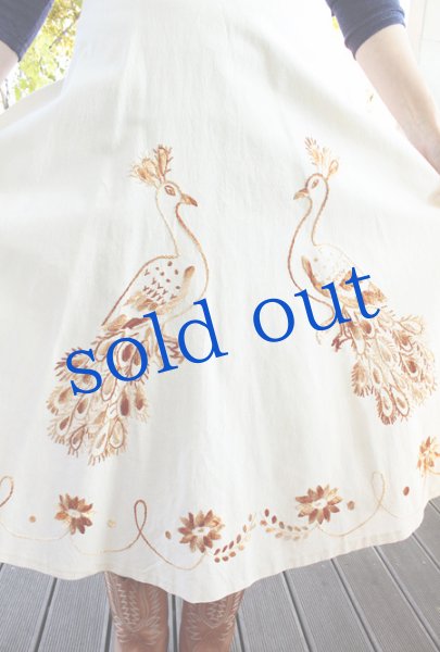 画像3: プエブラ州の刺繍スカート (3)