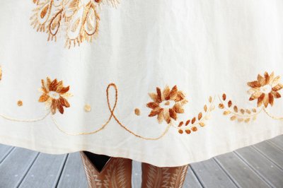 画像3: プエブラ州の刺繍スカート