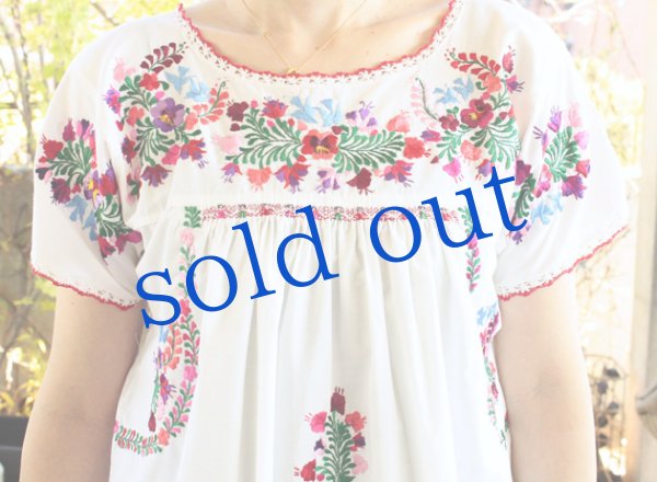 画像5: サンアントニーノ刺繍チュニックブラウス (5)