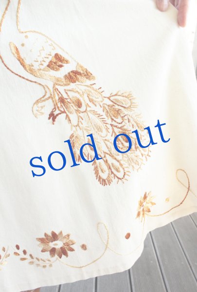 画像4: プエブラ州の刺繍スカート (4)