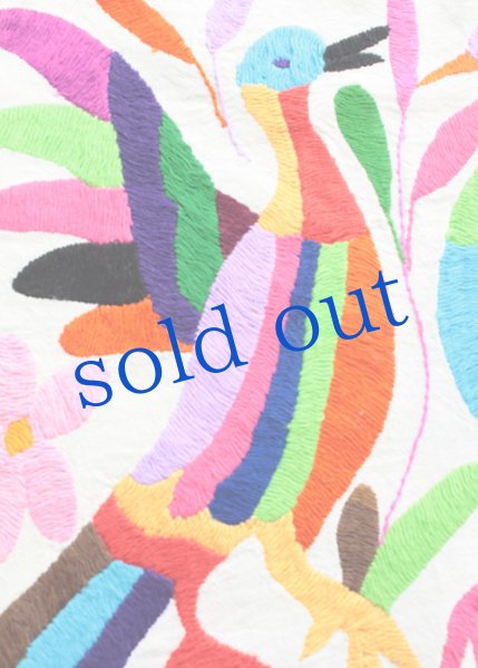 画像2: オトミの刺繍クロス[約42cm×34cm] (2)