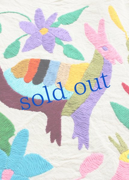 画像3: オトミの刺繍クロス[約39cm×35cm]　 (3)