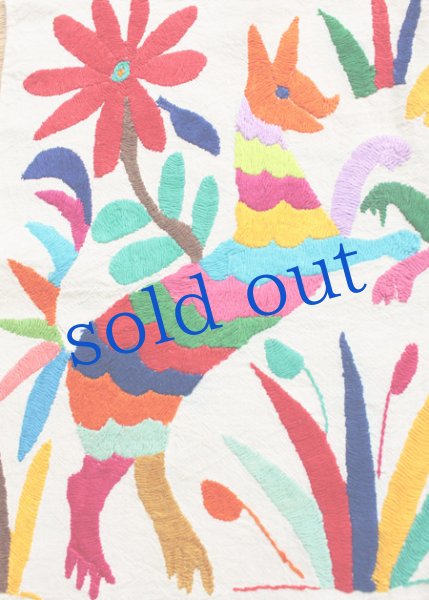 画像3: オトミの刺繍クロス[約42cm×30cm]　 (3)