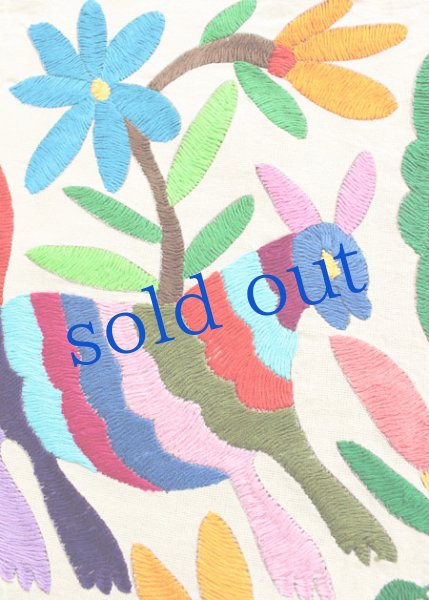 画像3: オトミの刺繍クロス刺繍絵[約44cm×36cm] (3)