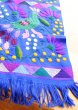 画像3: シナカンタンの手織り生地手刺繍タペストリー (3)