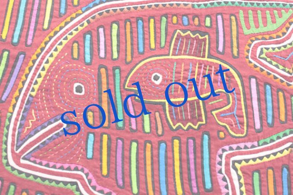 画像3: モラ刺繍クロス[約42cm×32cm] (3)