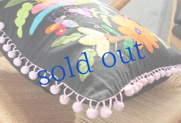 画像5: オトミの刺繍クッションカバー　 (5)