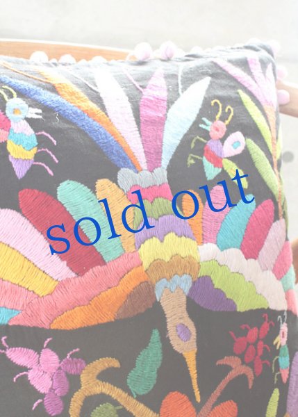 画像3: オトミの刺繍クッションカバー　 (3)