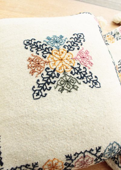 画像2: プエブラ州の刺繍手織り羊毛