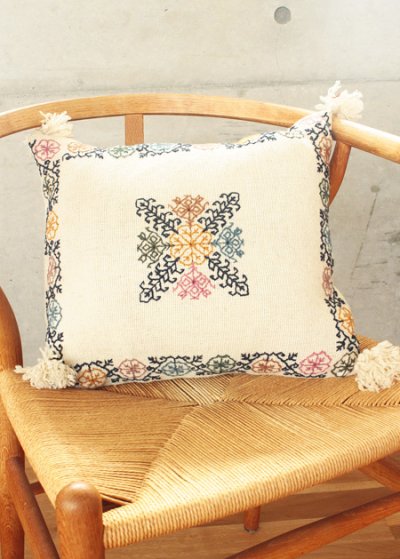 画像1: プエブラ州の刺繍手織り羊毛