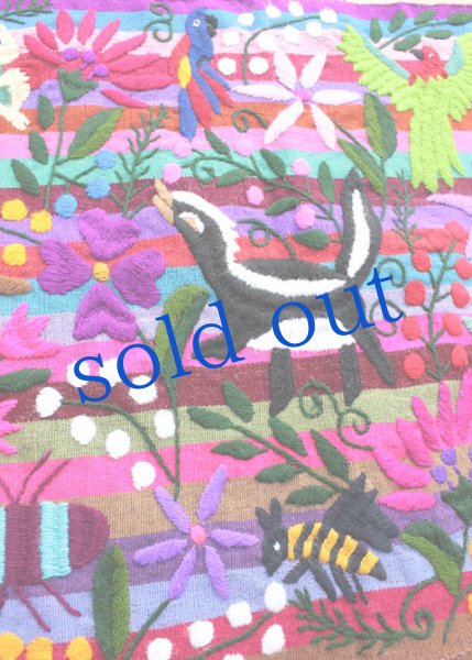 画像2: シナカンタン手織り生地と刺繍 (2)