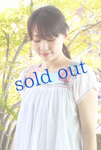 画像3: メキシコ刺繍ブラウス「チアパス」 (3)