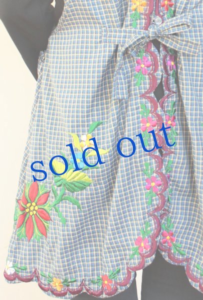 画像4: オアハカの刺繍エプロン（デラックス） (4)