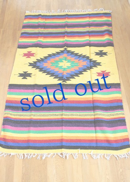 画像2: メキシココットンサラペポンチョ (2)