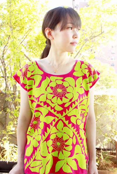 画像1: トゥクステペック刺繍ウイピルトップス