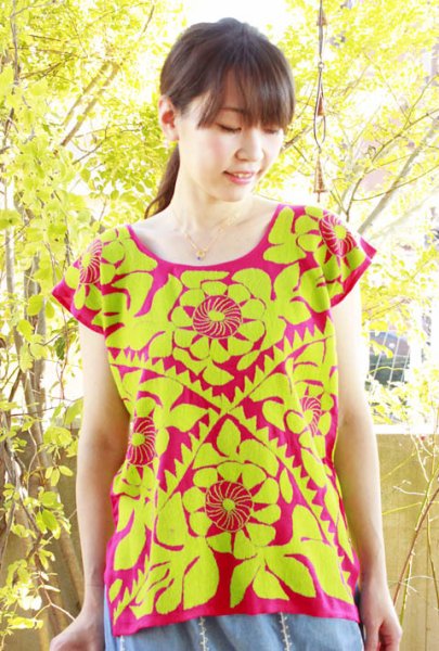 画像2: トゥクステペック刺繍ウイピルトップス (2)