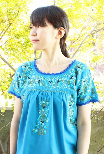 画像3: サンアントニーノ刺繍ブラウス　 (3)