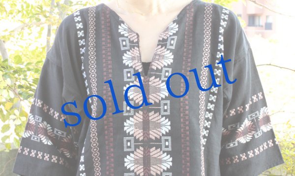 画像3: グアテマラの織生地トップス　 (3)