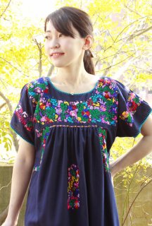 メキシコ刺繍・メキシカン刺繍・サンアントニーノ刺繍の