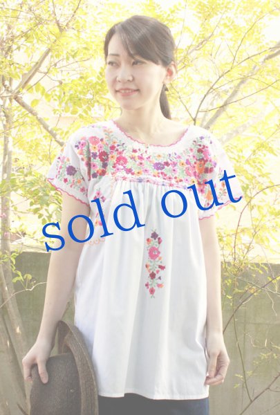 画像3: サンアントニーノ刺繍ブラウス　 (3)