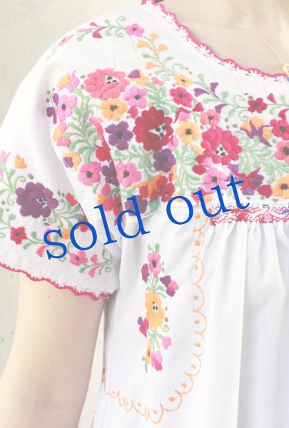 画像2: サンアントニーノ刺繍ブラウス　 (2)