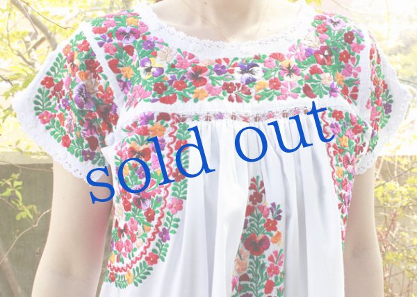 画像5: 「サンアントニーノ」 刺繍ドレス　 (5)
