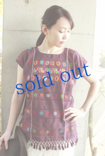 画像1: アムスゴのウィピルブラウス (1)