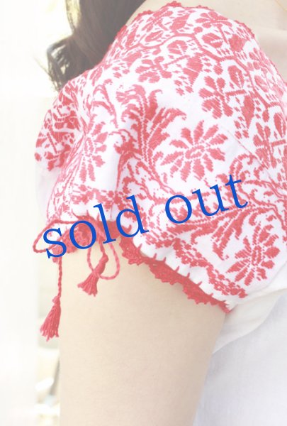 画像4: プエブラ州ナワ族の刺繍ブラウス　 (4)