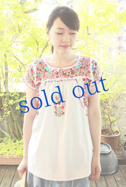 画像3: 「サンアントニーノ」刺繍ブラウス (3)