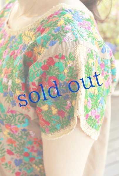 画像4: サンアントニーノ刺繍 ブラウス (4)