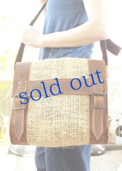 画像2: マゲイとレザーのバッグ (2)