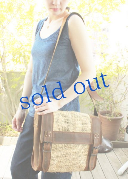 画像1: マゲイとレザーのバッグ (1)