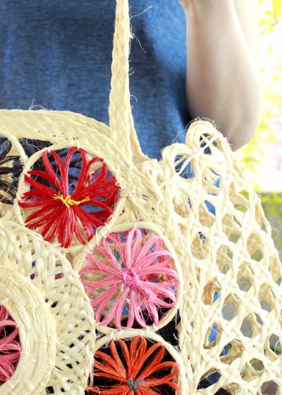 画像3: ユカタン椰子の編みバッグ