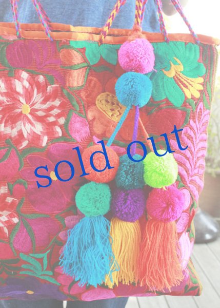 画像2: グアテマラ刺繍のチアパスバッグ (2)