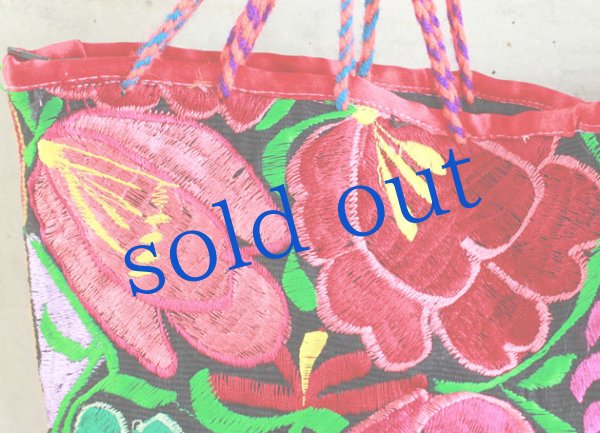 画像3: グアテマラ刺繍のチアパスバッグ (3)