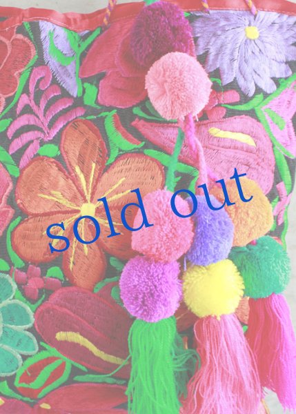 画像2: グアテマラ刺繍のチアパスバッグ (2)