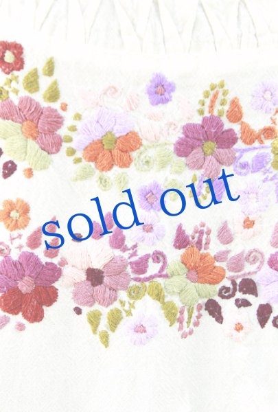 画像4: メキシコ刺繍ブラウス「チアパス」　 (4)