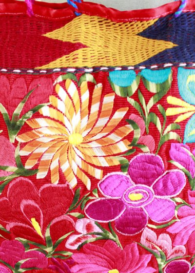 画像3: グアテマラ刺繍のチアパスバッグ