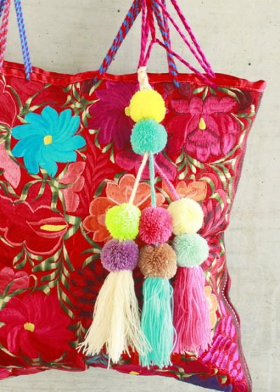 画像2: グアテマラ刺繍のチアパスバッグ