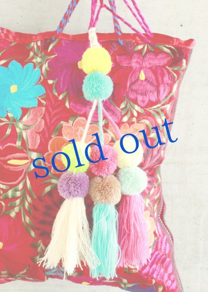 画像2: グアテマラ刺繍のチアパスバッグ (2)
