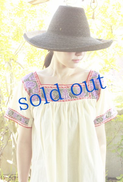 画像3: プエブラ州のナワ族刺繍ワンピース (3)