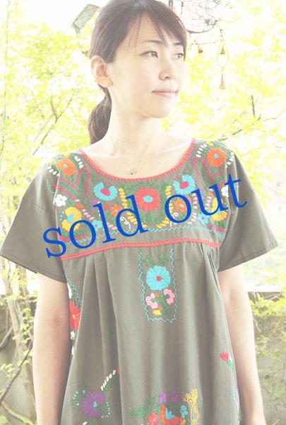 画像2: 定番メキシカンワンピース　 (2)