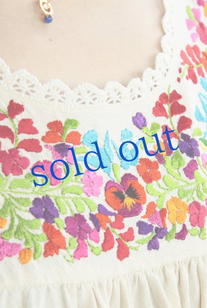 画像2: 「サンアントニーノ」 刺繍チュニック (2)