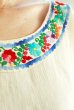 画像3: プエブラ刺繍のウイピルブラウス (3)