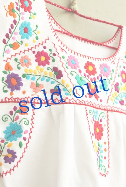 画像2: プエブラ州のブラウス　 (2)