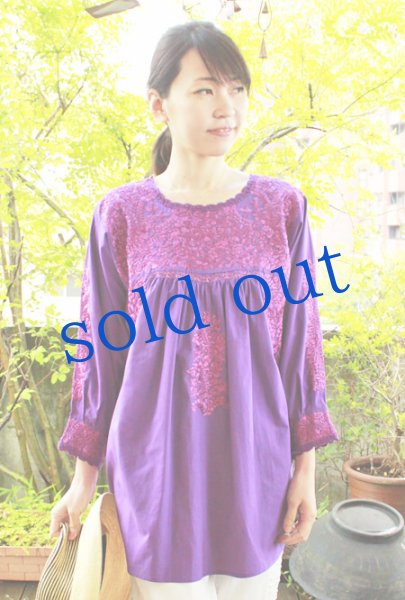 画像3: 「サンアントニーノ」 長袖ブラウス　 (3)