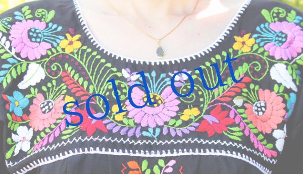 画像5: メキシコ刺繍ワンピース (5)