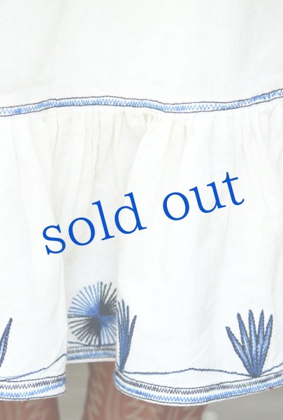 画像4: ミヘのミシン刺繍スカート (4)